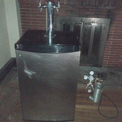 2-tap Cornelius Kegerator Complete