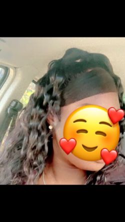 Lace front wig install