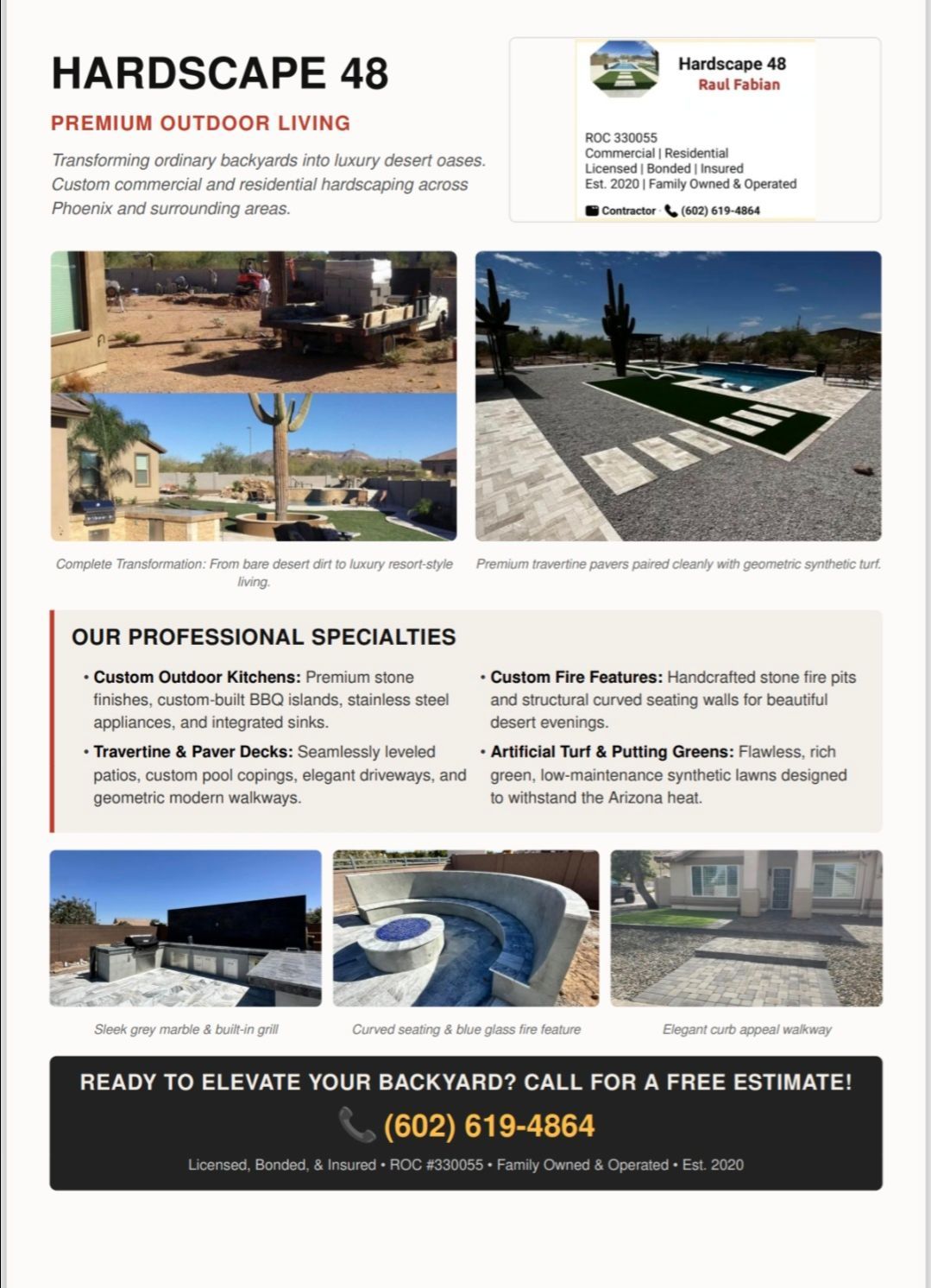 Turf and Pavers