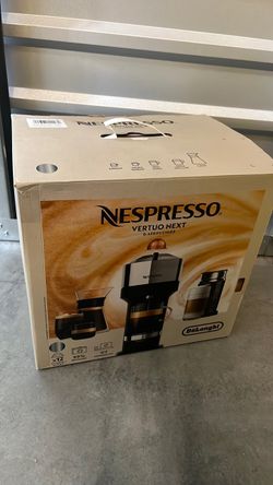 NESPRESSO Vertuo Next Espresso Coffee Maker Machine Open Box-No Frother Missing