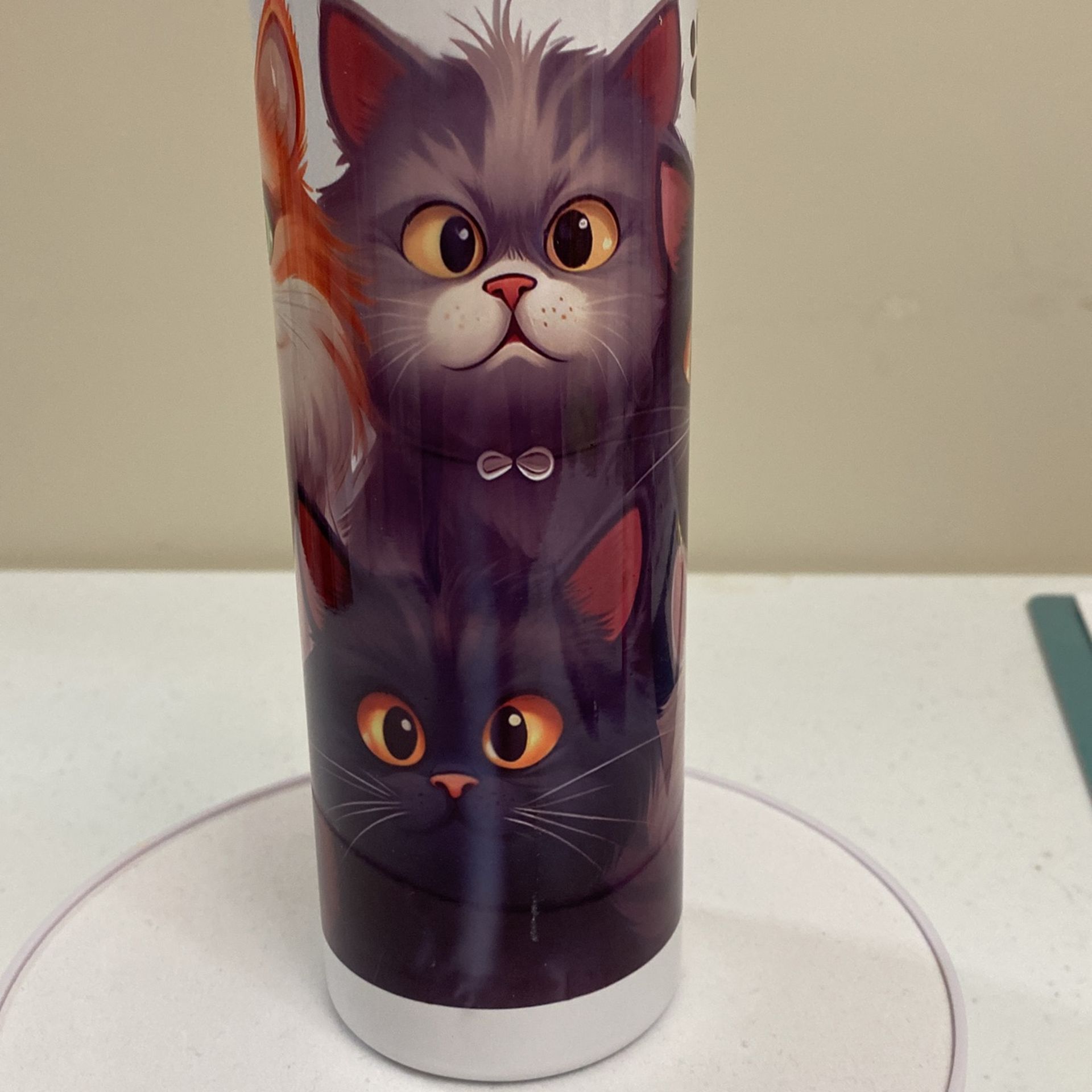 20 Oz Tumbler, 6 Kittens,New (item (T-207)