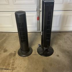 2 Tower Fans