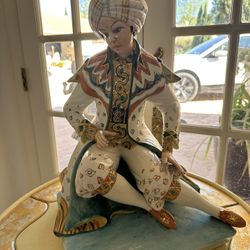 Porcelain Sultan Figurine 