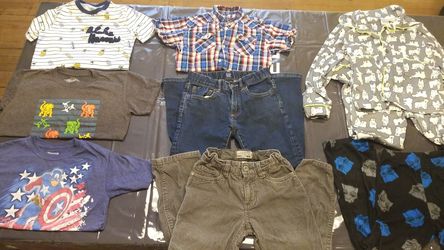 Kids size 7 clothes lot