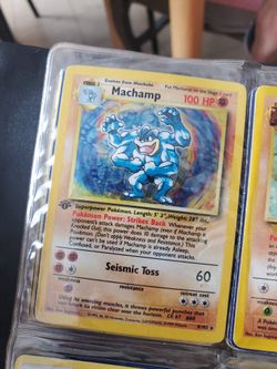 Machamp 1st Edition Holo