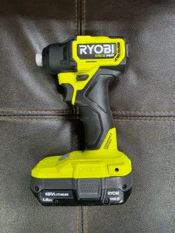 RYOBI HP 18V Compact 1/4 in. Hex Impact Driver (Tool & Battery)