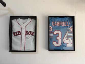 Autograph jerseys