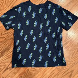 Boys Lightning Bolt Shirt Size Small 6/7