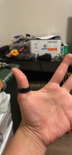 Black Silicone Ring