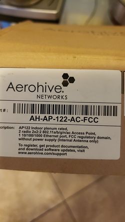 Aerohive networks wireless access point wifi