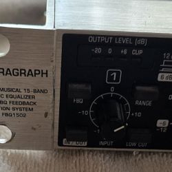Behringer 15 Band Graphic Equalizer