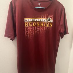 NFL Washington Redskins Shirt Boys Youth XL Red Commanders 
