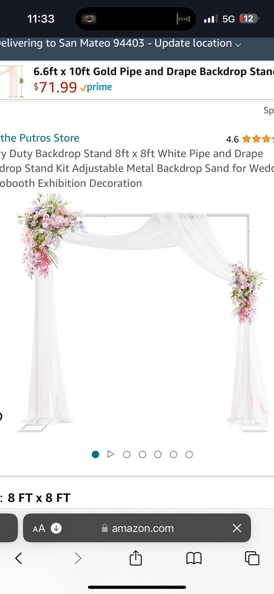 Backdrop Frame Metal