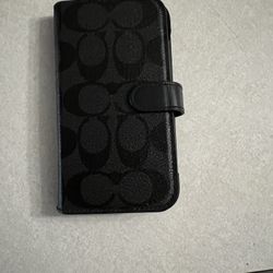 Coach iPhone 12 Pro case with card holder