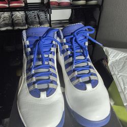 Jordan 10 Retro "TXT OLD ROYAL" Size 8