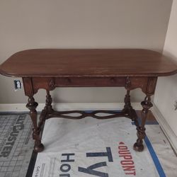 Antique Wood Desk 