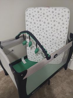 Graco Pack 'n Play Reversible Seat & Changer LX - in Box - Corral