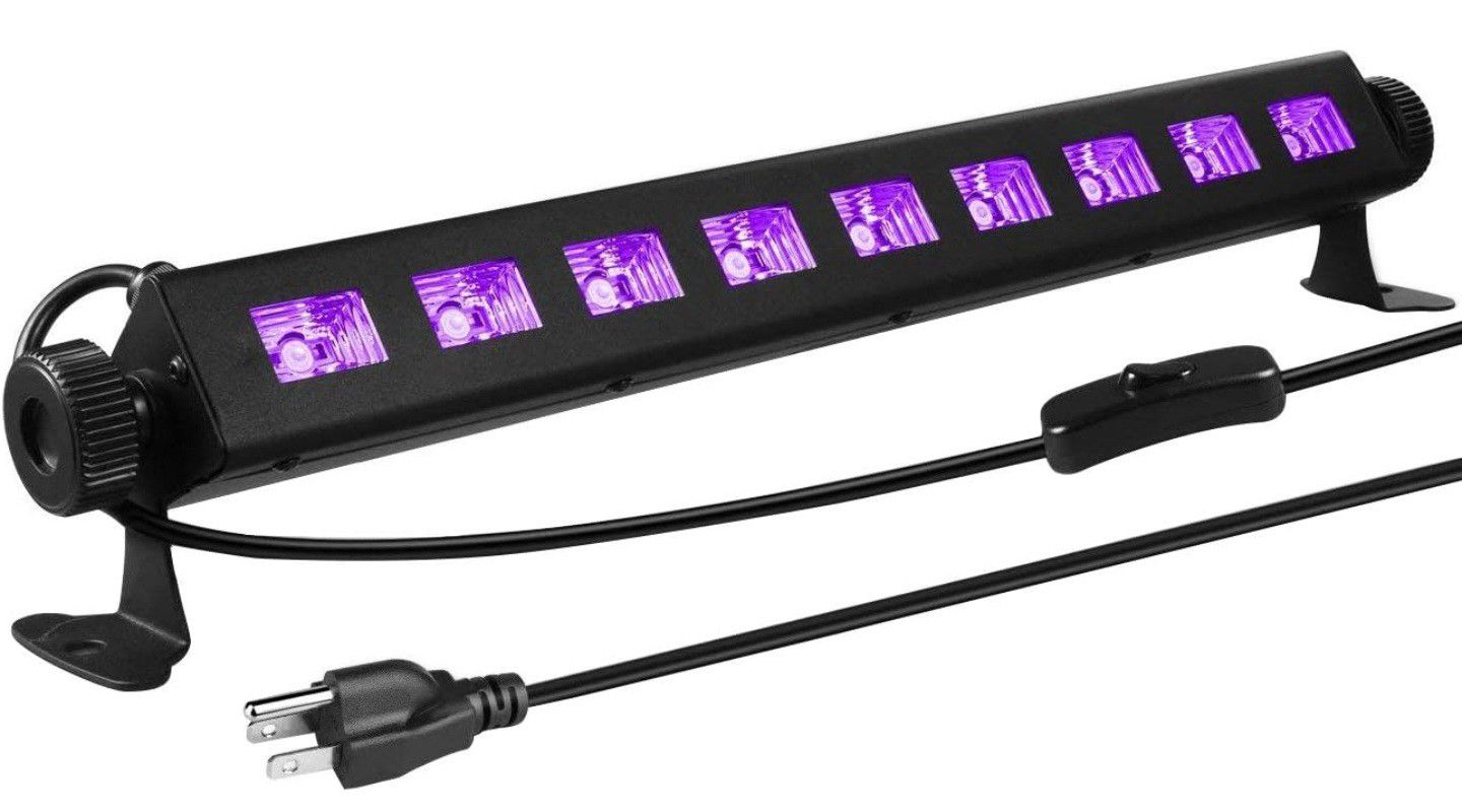 Black-Light: 9 LED, 27W LED UV Bar; 
