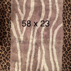 Animal Print Runner Rug