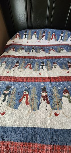 Christmas quilt Queen/Full