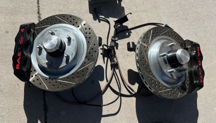 88-98 C1500 OBS BAER Front Brakes With 2” Drop Spindles