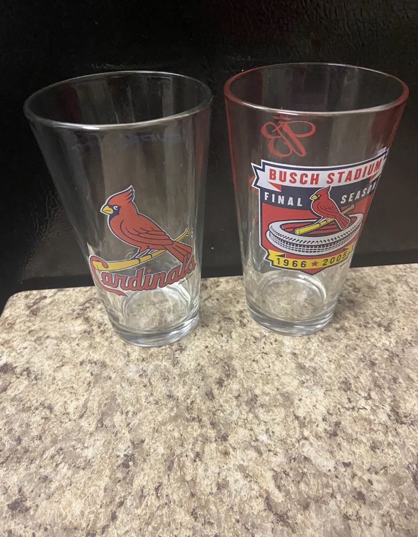 St Louis Cardinals Drinking Glasses 