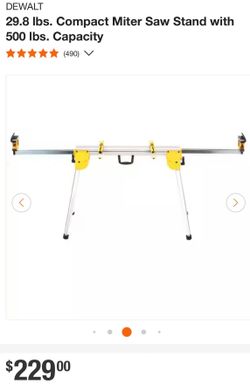Dewalt Miter Saw Stand DWX724
