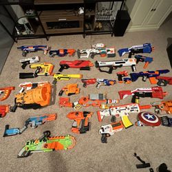 Huge Nerf Gun Lot 