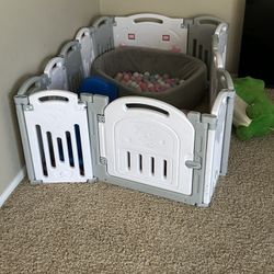 Baby Playpen And Ball Pit Adjustable 