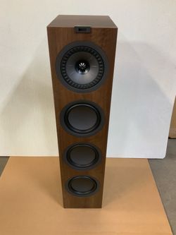 KEF - Q Series 6.5" 2.5-Way Floorstanding Speaker (Each) - European Walnut #ou 1062