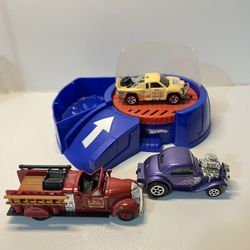 Hot Wheels  2004 Toy Rally Car Rare Imperial Highway   LaFrance Fire Truck 1999 