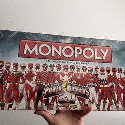 Power Rangers 20th Anniversary Edition Monopoly Set $200 OBO