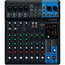 Yamaha 10 channel mixer with effects