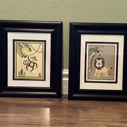 Animal safari photos for nursery