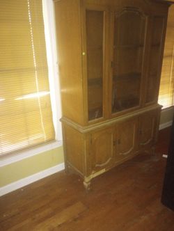 Antique China Cabinet Over 100 Years Old
