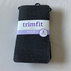 Girls tights two pairs. Size 4 to 6