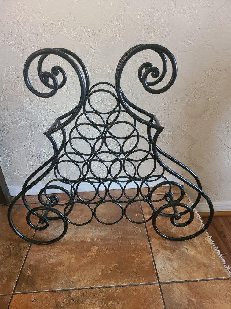 Metal Wine Rack 