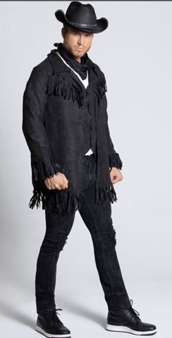 Saloon girl and cowboy couples costume