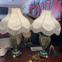 Set Of Antiques Lamps 