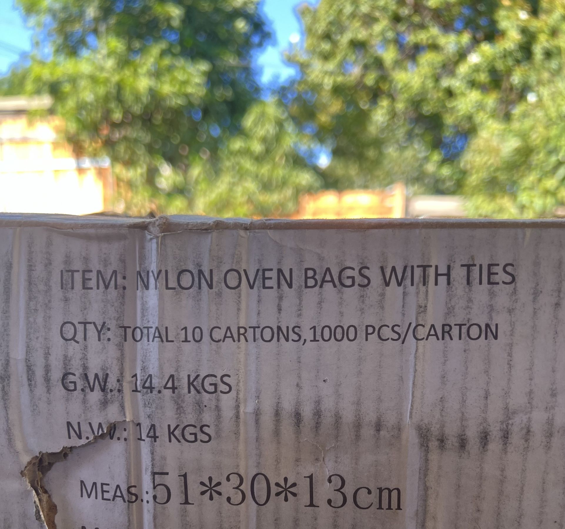 Turkey Bags.