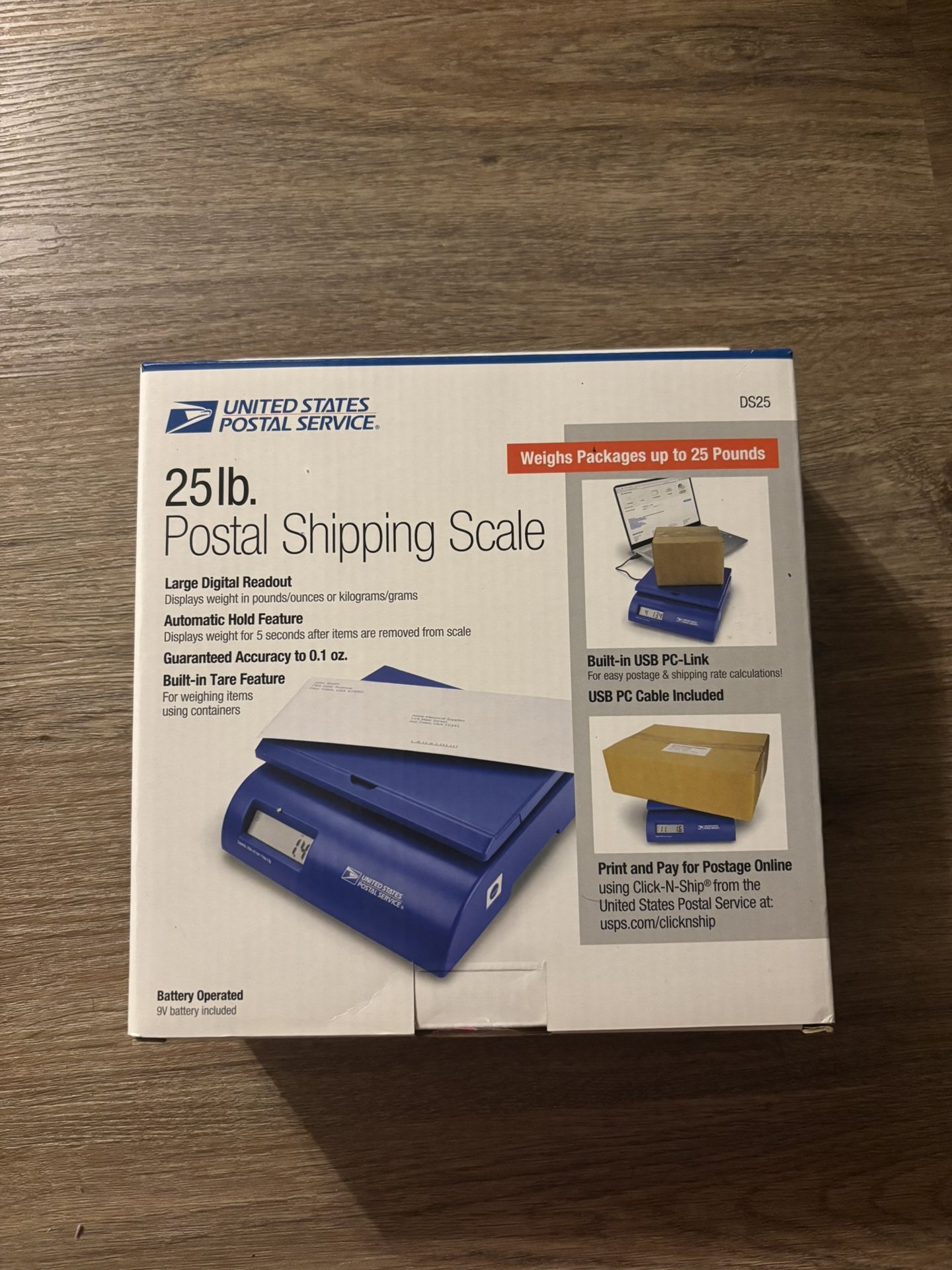 USPS 25lb Postal Shipping Scale 