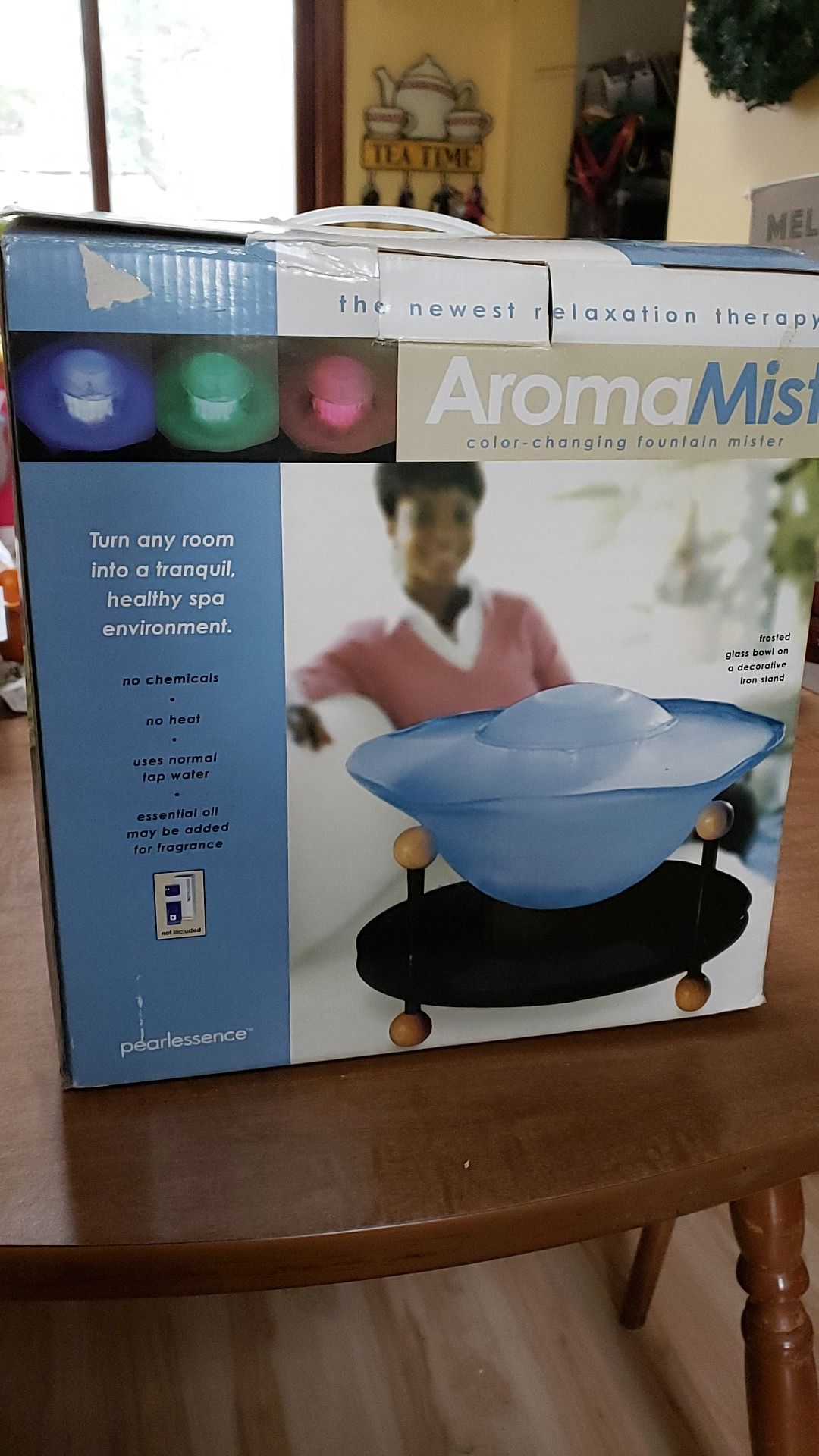 Color changing aroma Mist