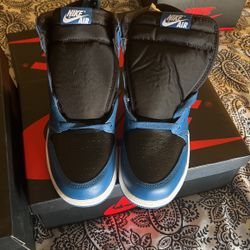 Air Jordan 1 DkMarina Blue/black White Retro High 7y