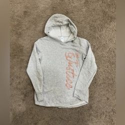 Girls Justice Fleece Love logo Hoodie size 12