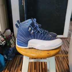 Jordan 12 Stone Blue Size 8 $140
