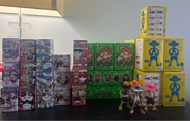 One piece mystery figure boxes