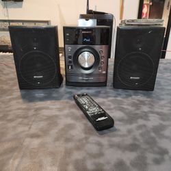 SHARP Micro Component System (XL-DH259) With Remote 