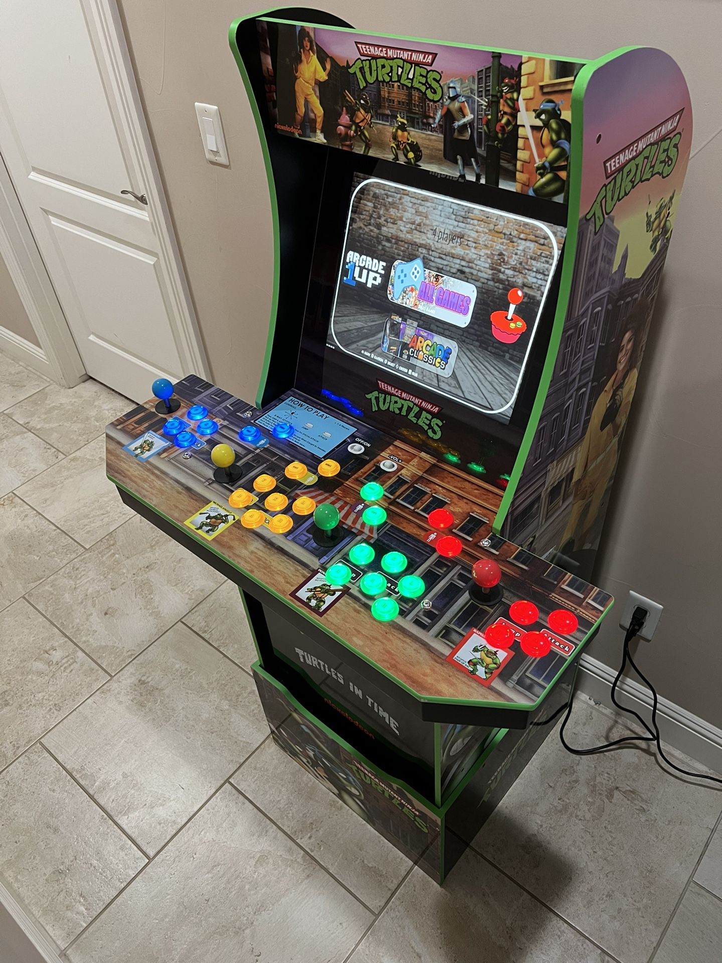Arcade1Up Mod New Arcade TMNT With 33K+ Games