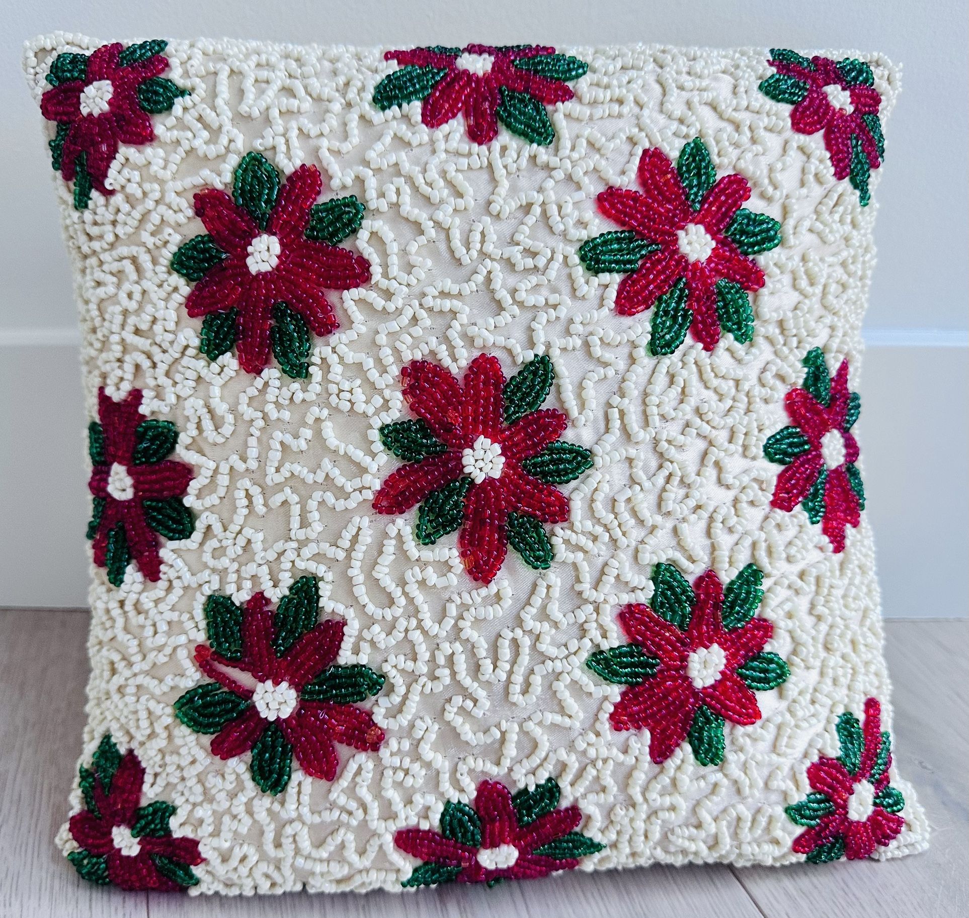 Beaded Cushion
