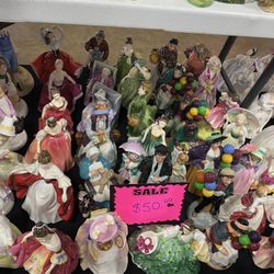 Royal Doulton Large Size Figurines $40 Each Or 2/$75